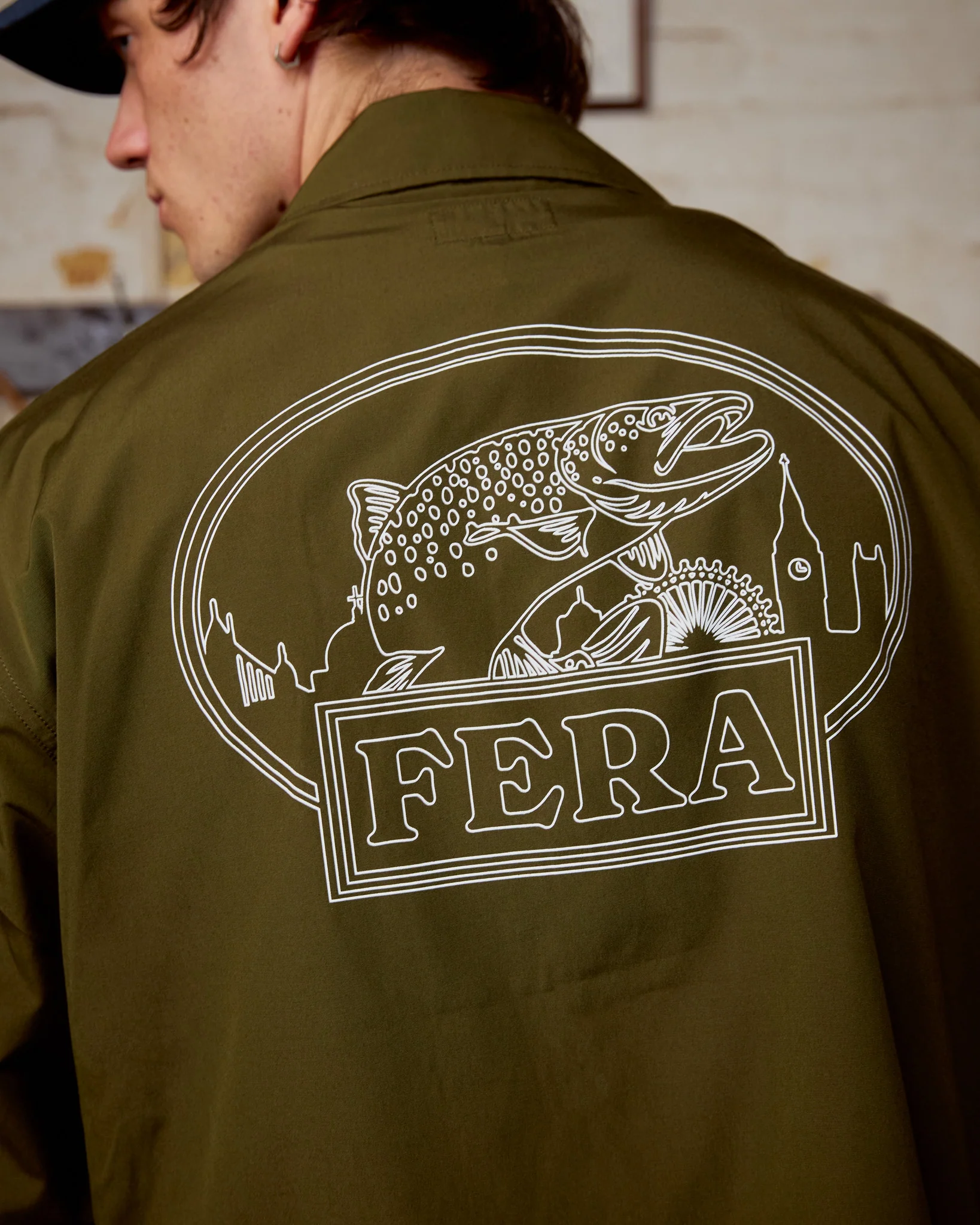 Coach Jacket - Green - Image 4