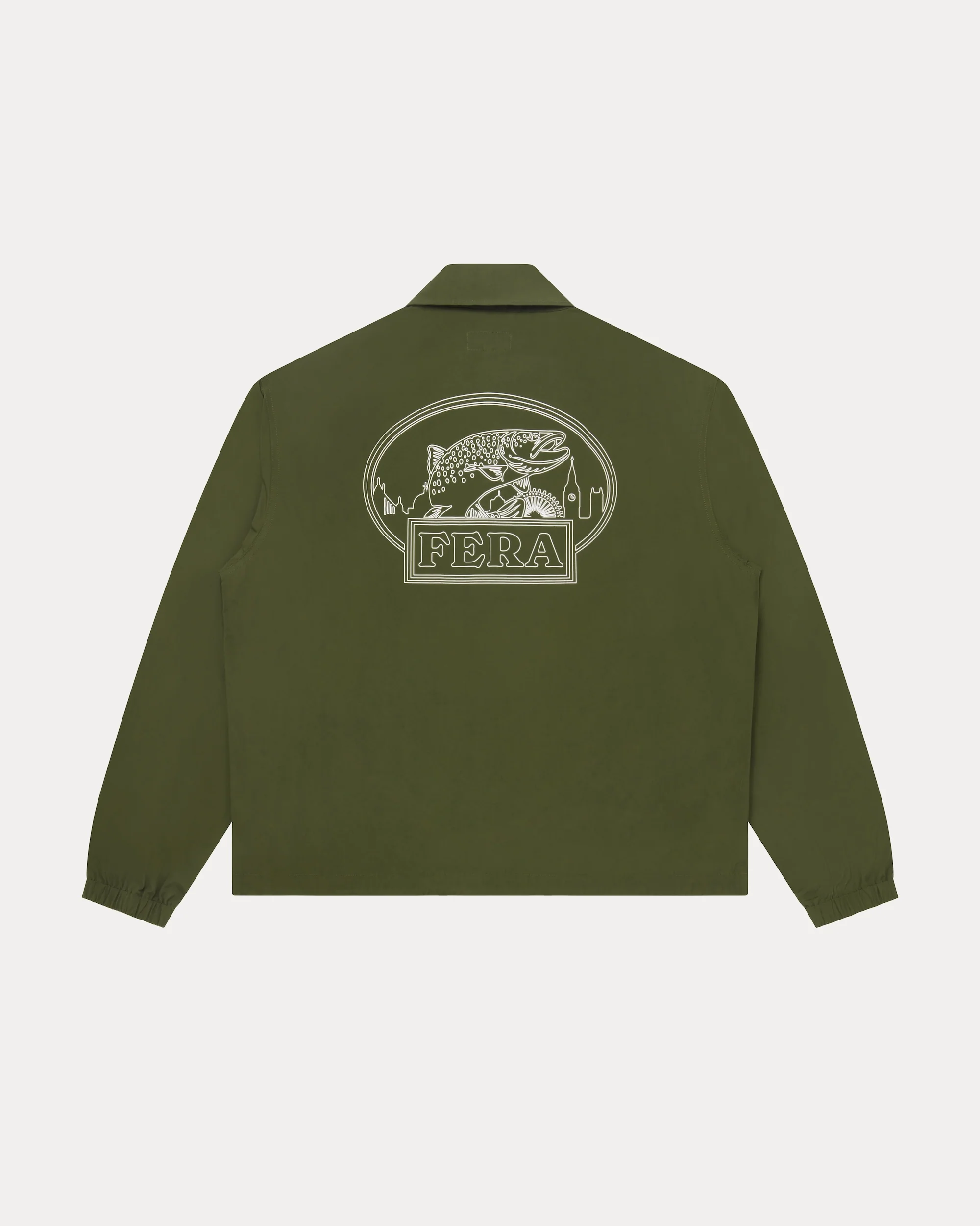 Coach Jacket - Green - Image 6