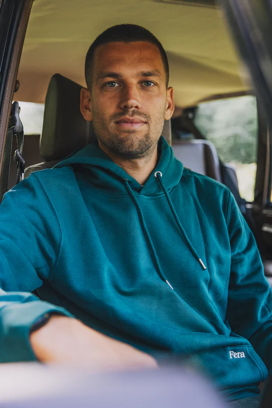 Logo Hoodie - Teal Green - Image 3