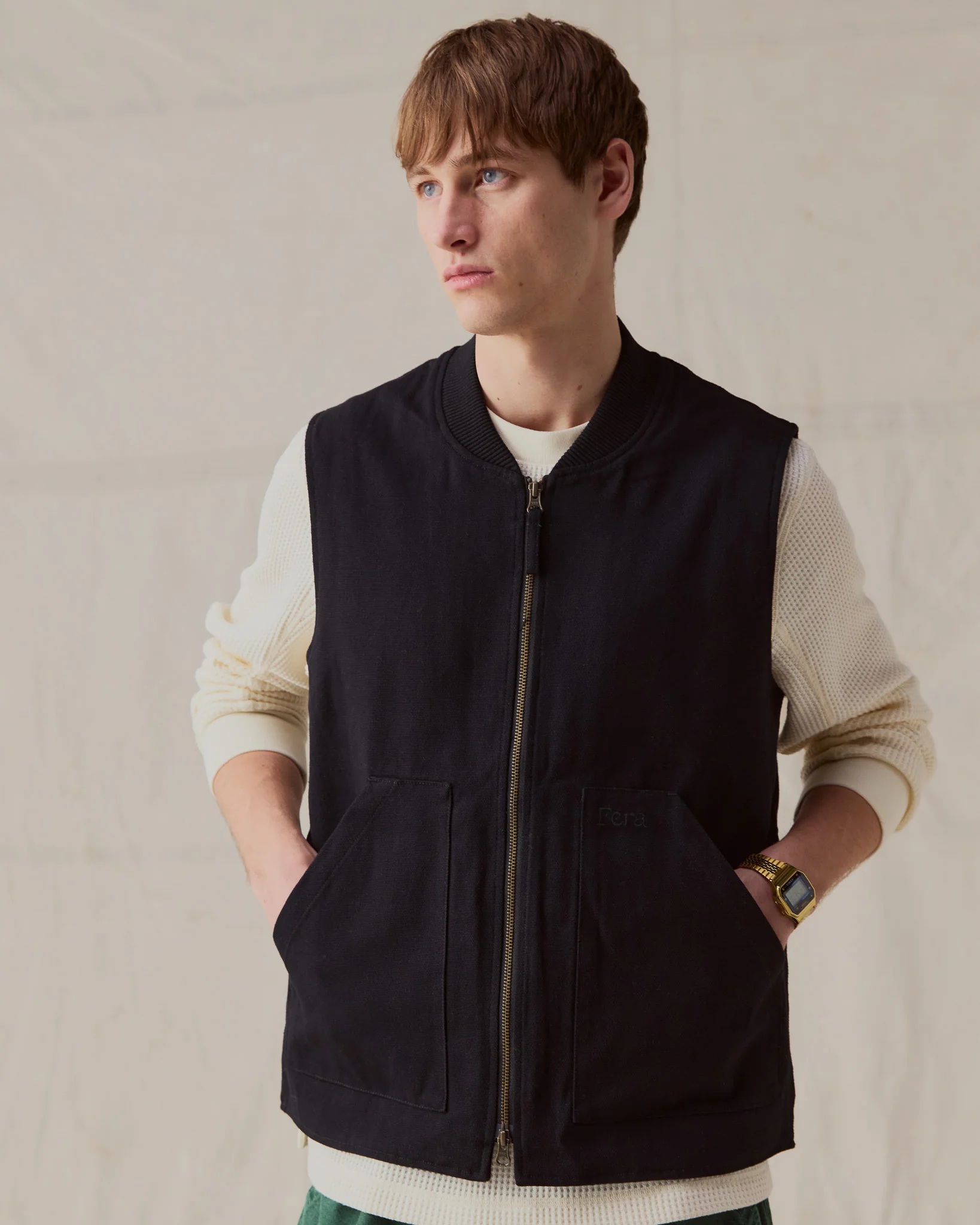 Poacher Gilet - Black - Image 3