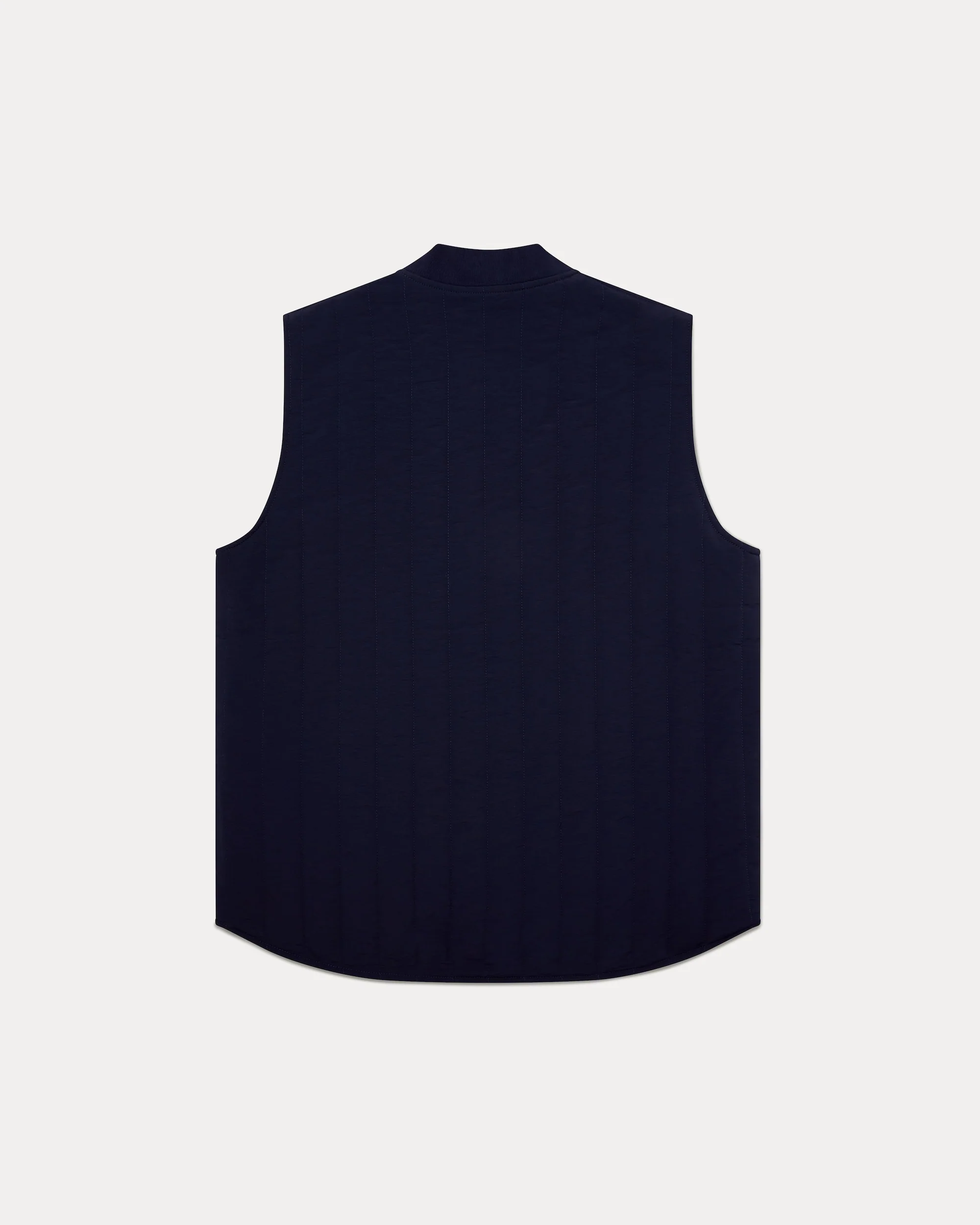 Quilted Gilet - Navy - Image 6