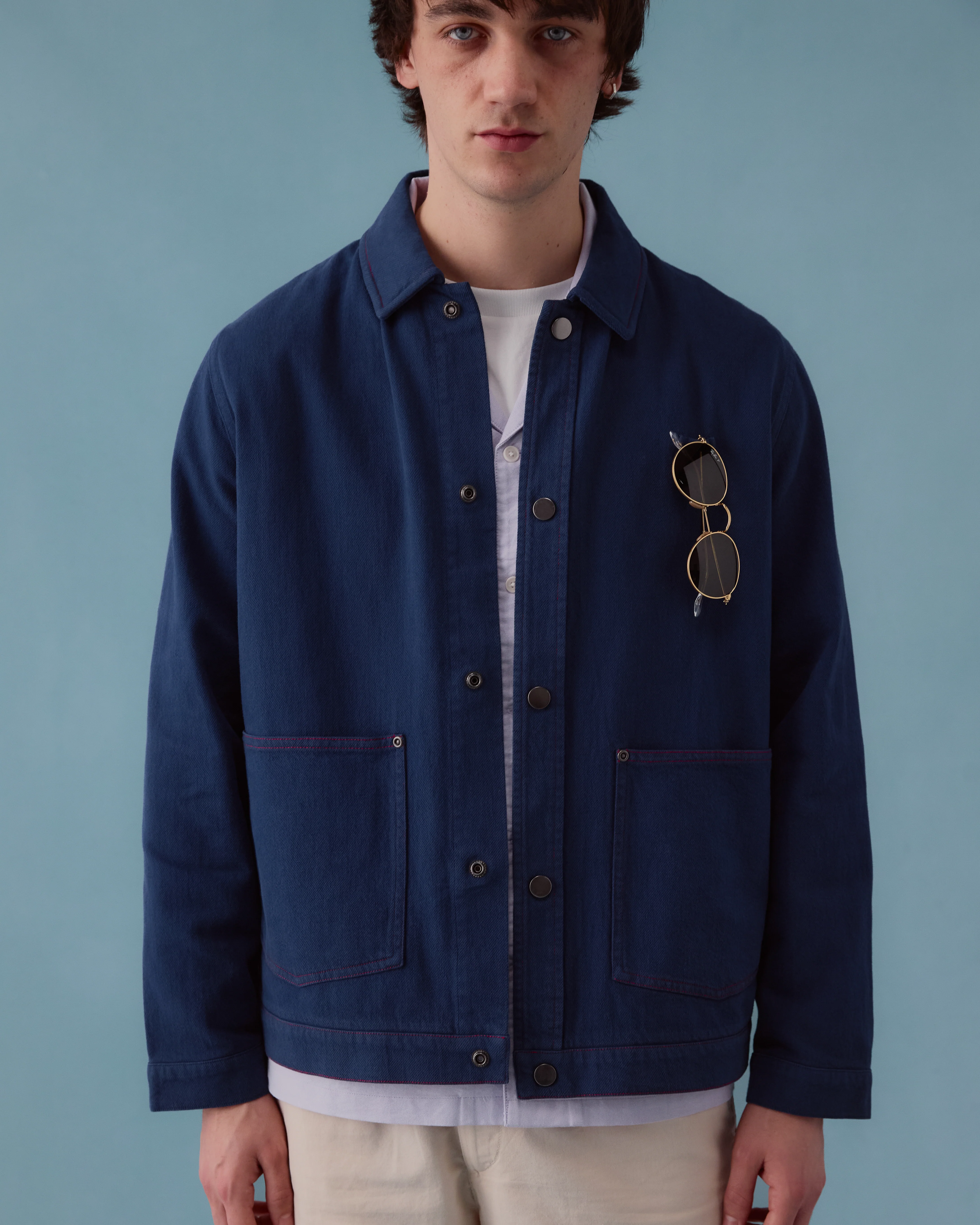 Zephyr Jacket - Washed Navy - Image 3